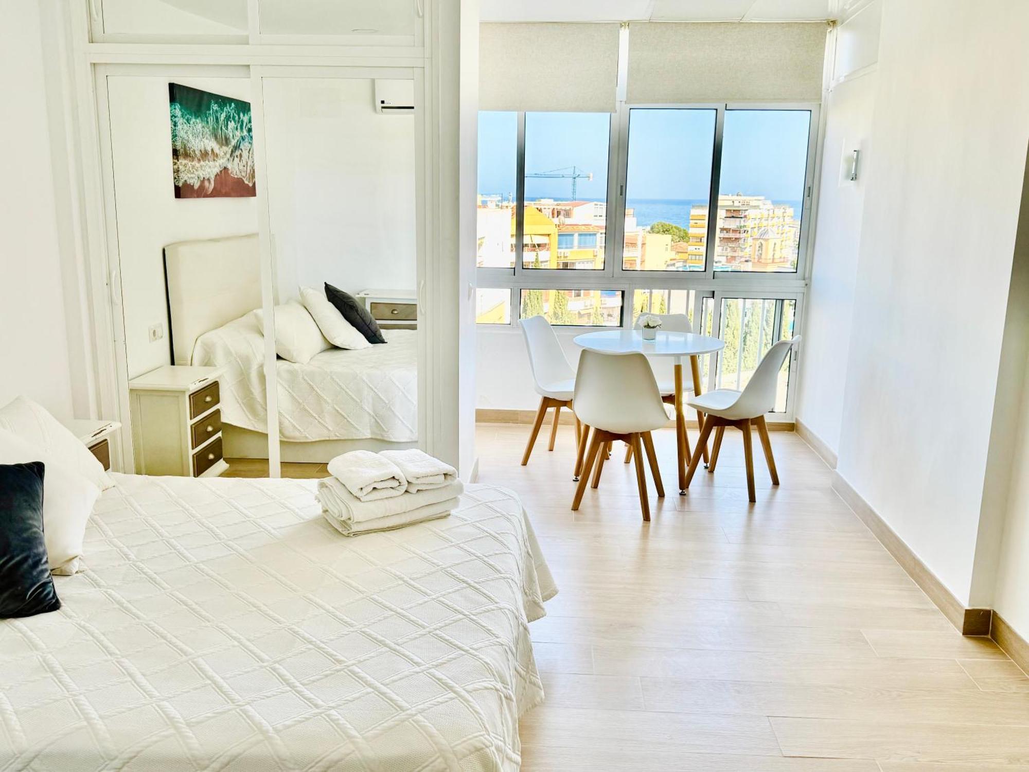 Sunrise-new Loft-luminoso-vistas Al Mar-benalmadena Costa * Benalmádena